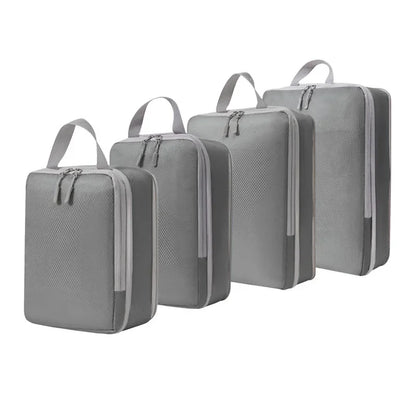 Portable Travel Compression Packing Cubes Bag Suitcase Clothes Handbag Travel Bag drawers for clothes folding bag hand big bags