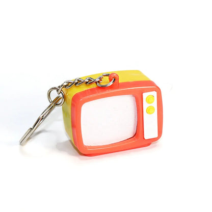 Creative Retro Television Keychain Miniature Television Tv Model Toy Creative Children Toy Keychain Pendant