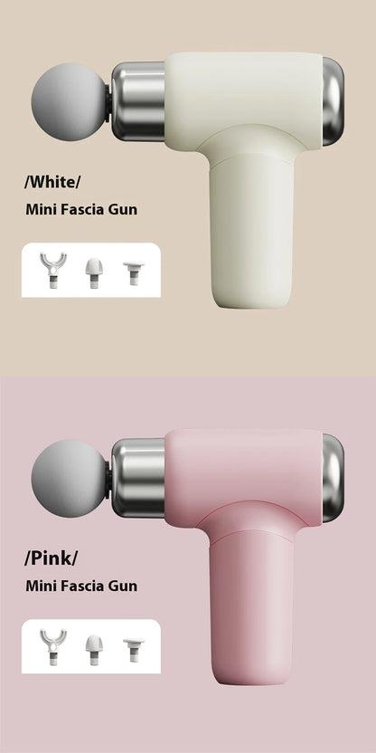 Smart Massage Gun Portable Fascial Gun Electric Massager Massage Hammer Home  Percussion Massager For Body Back And Neck Leg