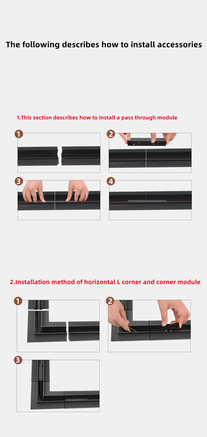 Magnetic Track Light Grille Flood Lamp Modern Embedded Flexible Linear Fixture LED Spotlight DC48V Ceiling Indoor Living