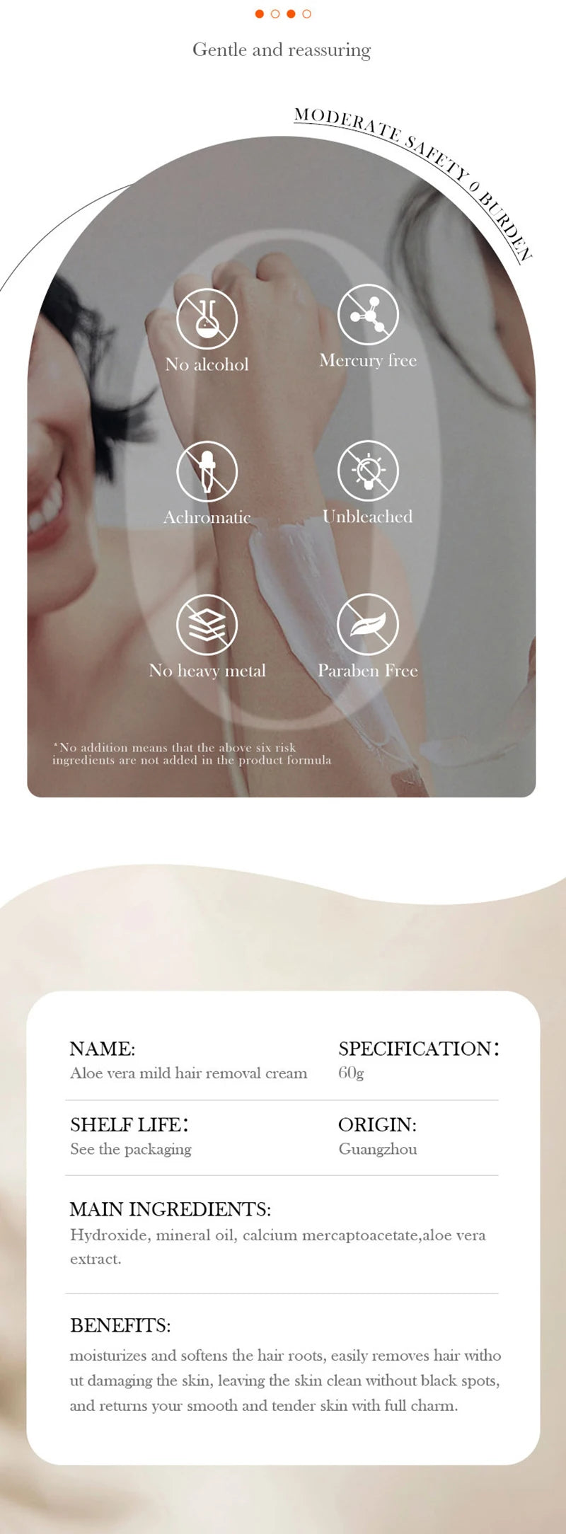 Hair Removal Cream Permanent Epilator Cream Intimate Areas Health Painless Hair Remover Growth Inhibitor for Men Woman Body Care