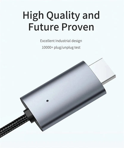 LD39 Wire HD Streaming Display TV Stick Dongle Micro USB Type C to HDMI Cable Mirroring Screen for Android Phone Tablet to TV