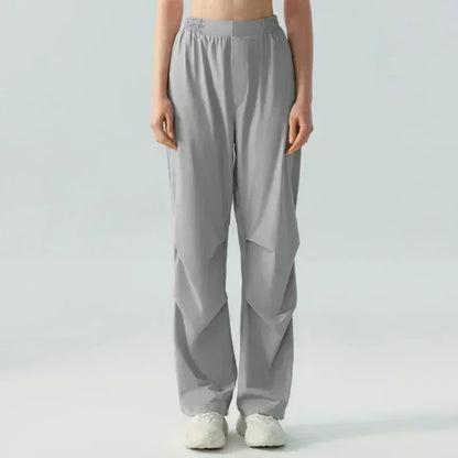 2025 Yoga Pants Women High-waisted Hip-lifting Dance Pants Flared Wide-leg Pants Sports Fitness Pants Summer