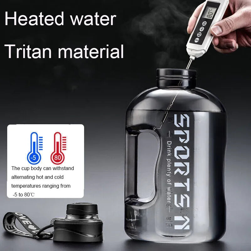 New Sports Water Cup Student Sports Fitness Super Large Capacity Water Cup High Temperature Resistant Summer Practical Fall