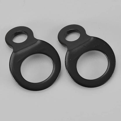 2Pcs Tie Down Strap Ring Point Anchor Hook for Motorcycle Dirt Bike ATV UTV