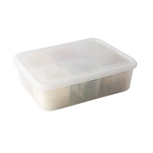 SOFT-Food Storage Container With Lid Plastic Food Container For Storage Room Organization And Storage Can Be Reused.