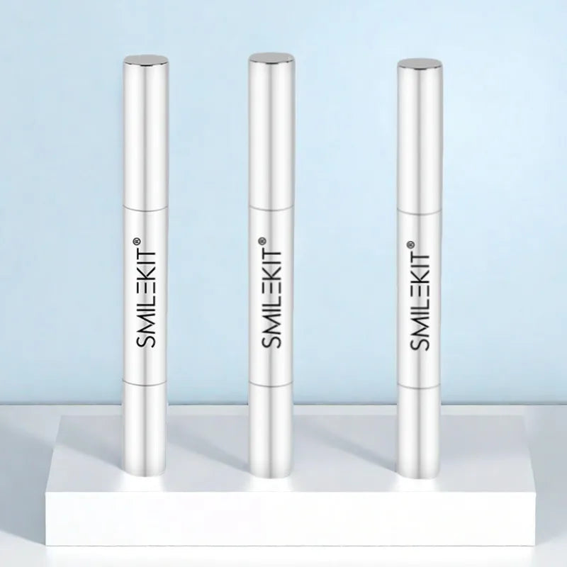 Dental Teeth Whitening Kit Mini 16 LED Cold Light  Tooth Whitener Bleaching Pen Oral Tray Device Set