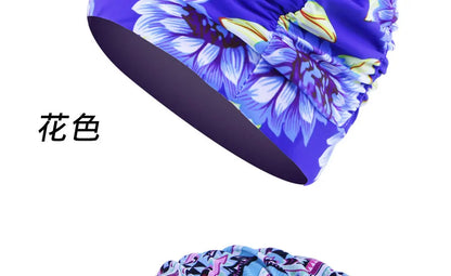Swimming Caps Women Breathable Long Hair Swim Caps for Women Enlarged Swimming Hats Wholesale  Swimming Pool Accessories