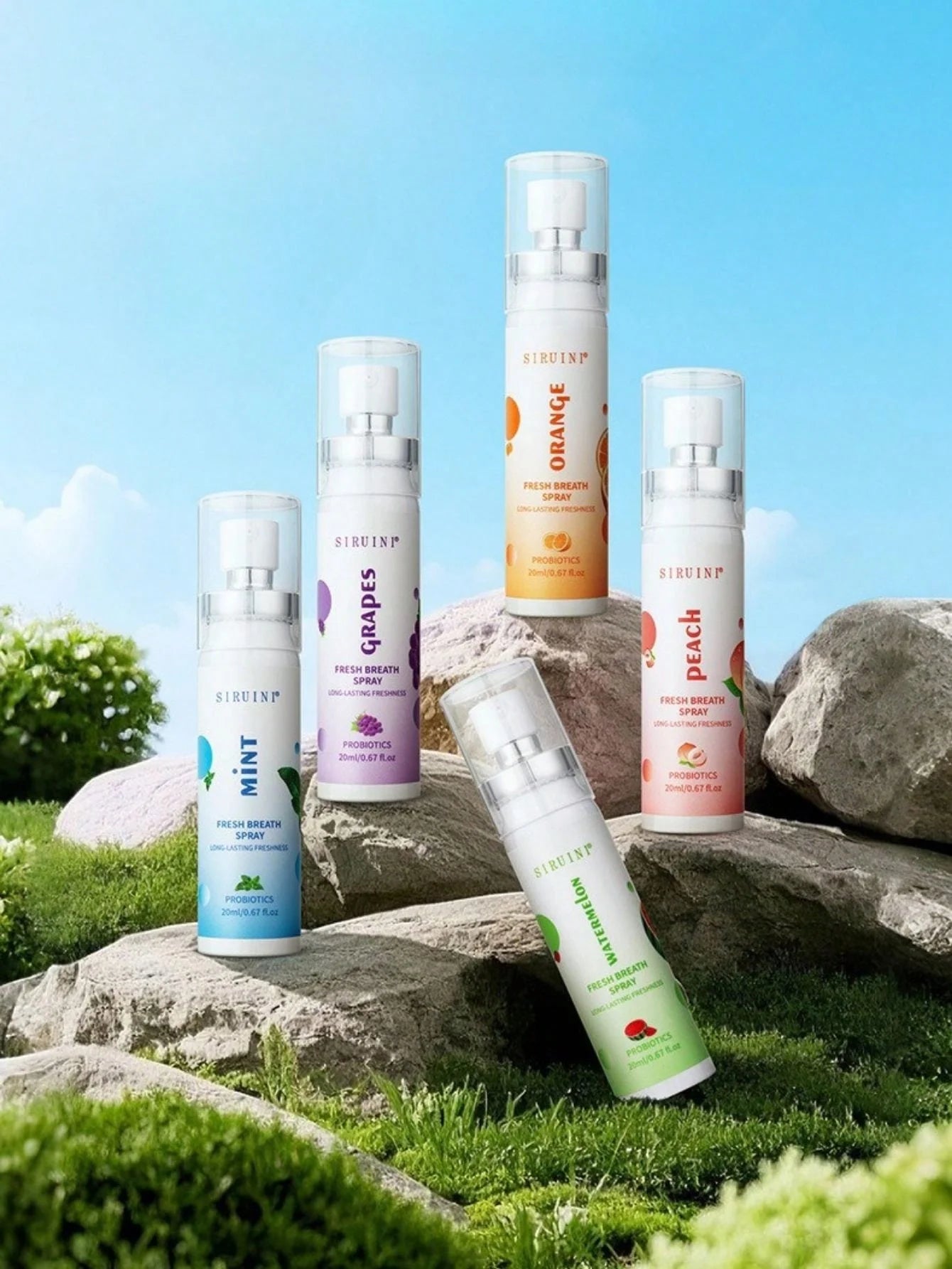 20ML Air Freshener Fragrance Spray Long Lasting Fragrance & Odor Eliminator Home Decor Gifts Birthday Fresheners Mouth Spray Ora