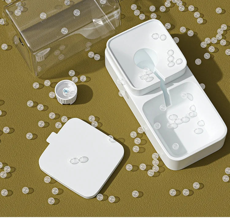 Pet Automatic Feeder Gravity Dispenser Food Storage Bucket Large Capacity Food Grade Materials Simple Cleaning for Cat Dog