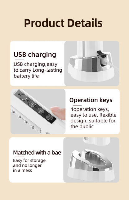 2025 Newest Facial Roller Machine Rotation EMS Heating Skin rejuvenation Facial Lifting Tighten Portable Beauty Machine