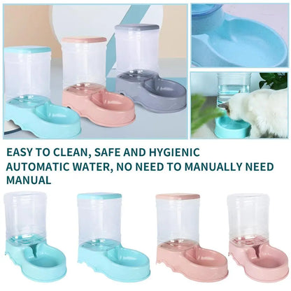 3.8L Water Fountain Drink Bowl Automatic Pet Feeder Large Cat Dog Food Dispenser Large Capacity Pet Drinking Bowl Cat Supplies