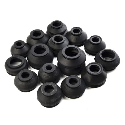 28pcs Car Suspension Steering Ball Joint Rubber Dust Boot Cover Tie Rod End Sets Track Tie Turn Rods Auto Replacement Parts