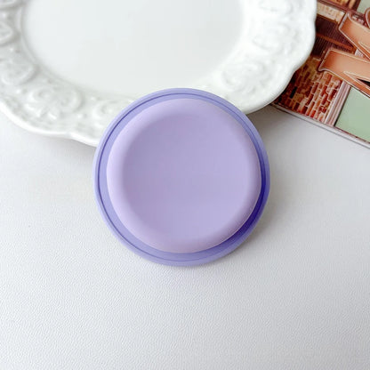 Magnetic Phone Grip Tok Folding Phone Stand Desktop Magsafe Phone Socket Solid Color Bracket INS Phone Holder