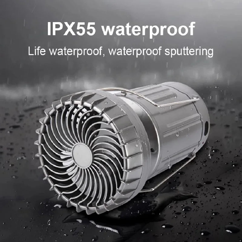 Camping, outdoor charging, horse light, solar fan, multifunctional emergency light, hanging lantern, emergency tent