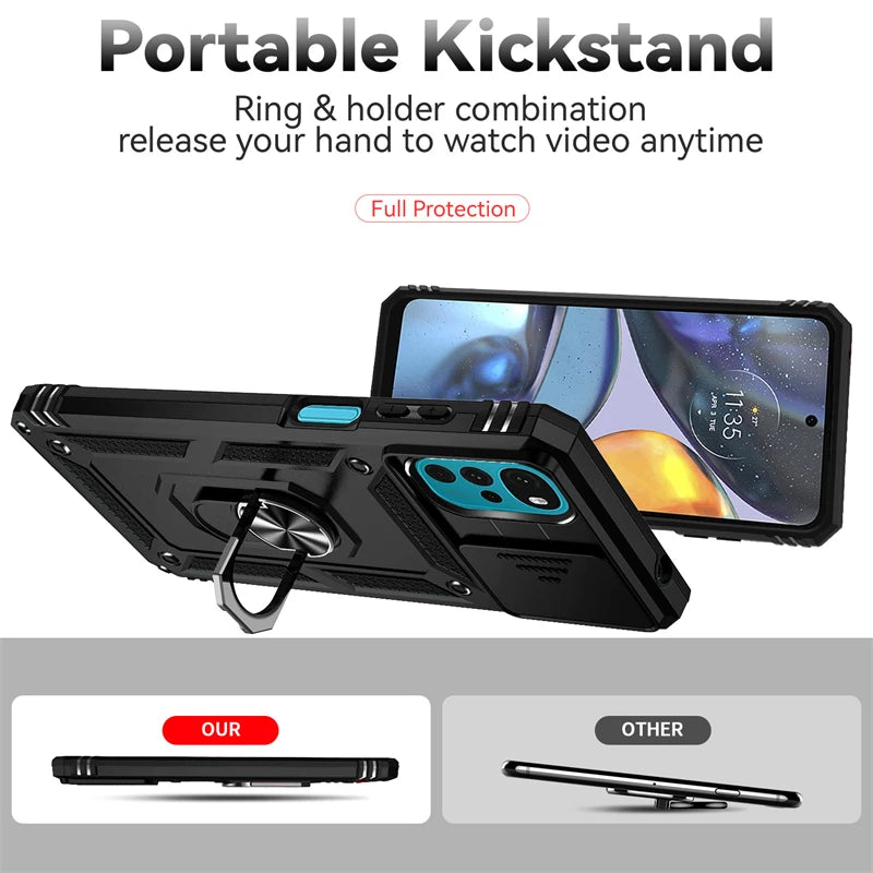 Full Cover For Lenovo K15 Plus Case For Lenovo K15 Plus Bumper Push Window Magnetic Phone Holder Case For Lenovo K15 Plus Case