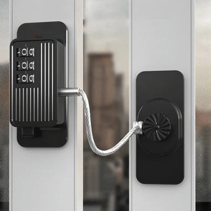Home Window Lock Door Security Protection Password Key Baby Safety Cabinet Refrigerator Drawer Locks Child Kids Baby Care