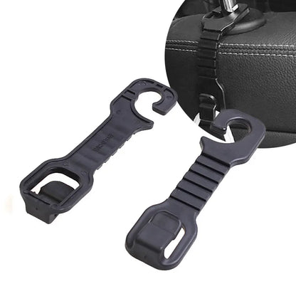 Car Seat Headrest Hook Storage Hanger Car Vehicle Back Seat Organizer Holder Auto Interior Accessories Hooks Universal