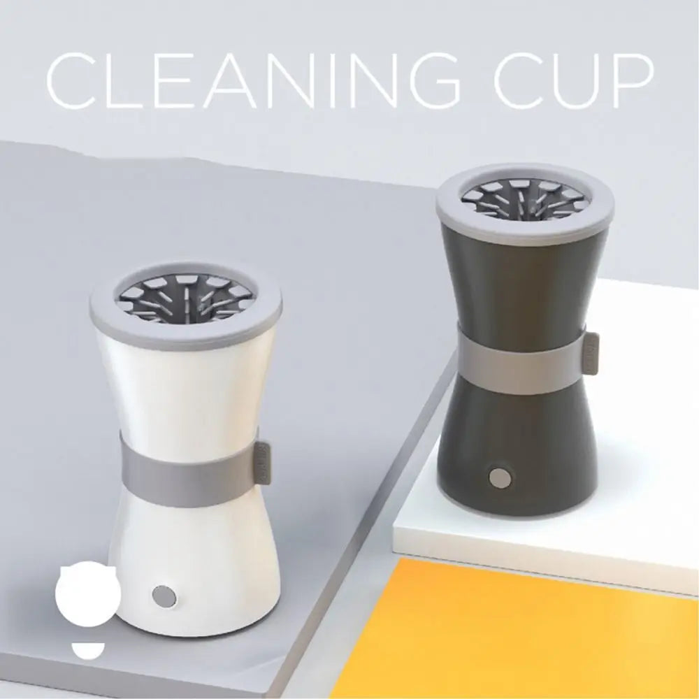 Portable Pet Feet Washer Low Noise Detachable Electrical Paw Cleaner Comfortable Easy Operation