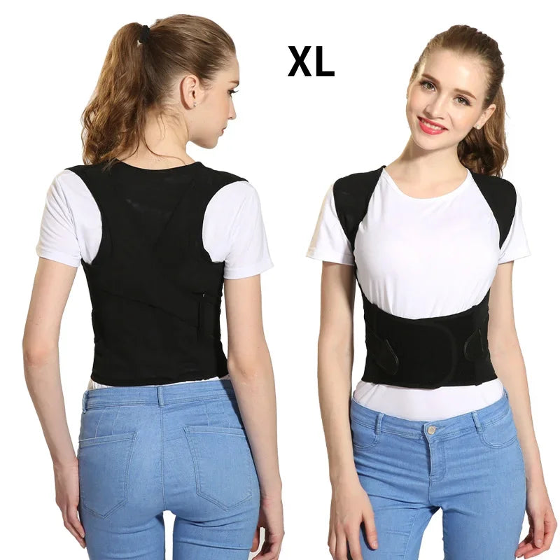 Adjustable Medical Back Posture Corrector Therapy Corset Adult Clavicle Spine Back Shoulder Lumbar Brace Trainer Back Support