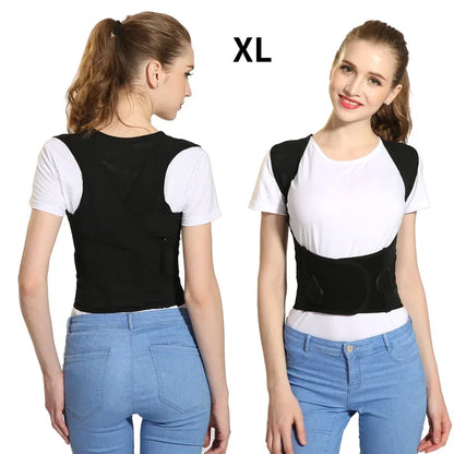Adjustable Medical Back Posture Corrector Therapy Corset Adult Clavicle Spine Back Shoulder Lumbar Brace Trainer Back Support