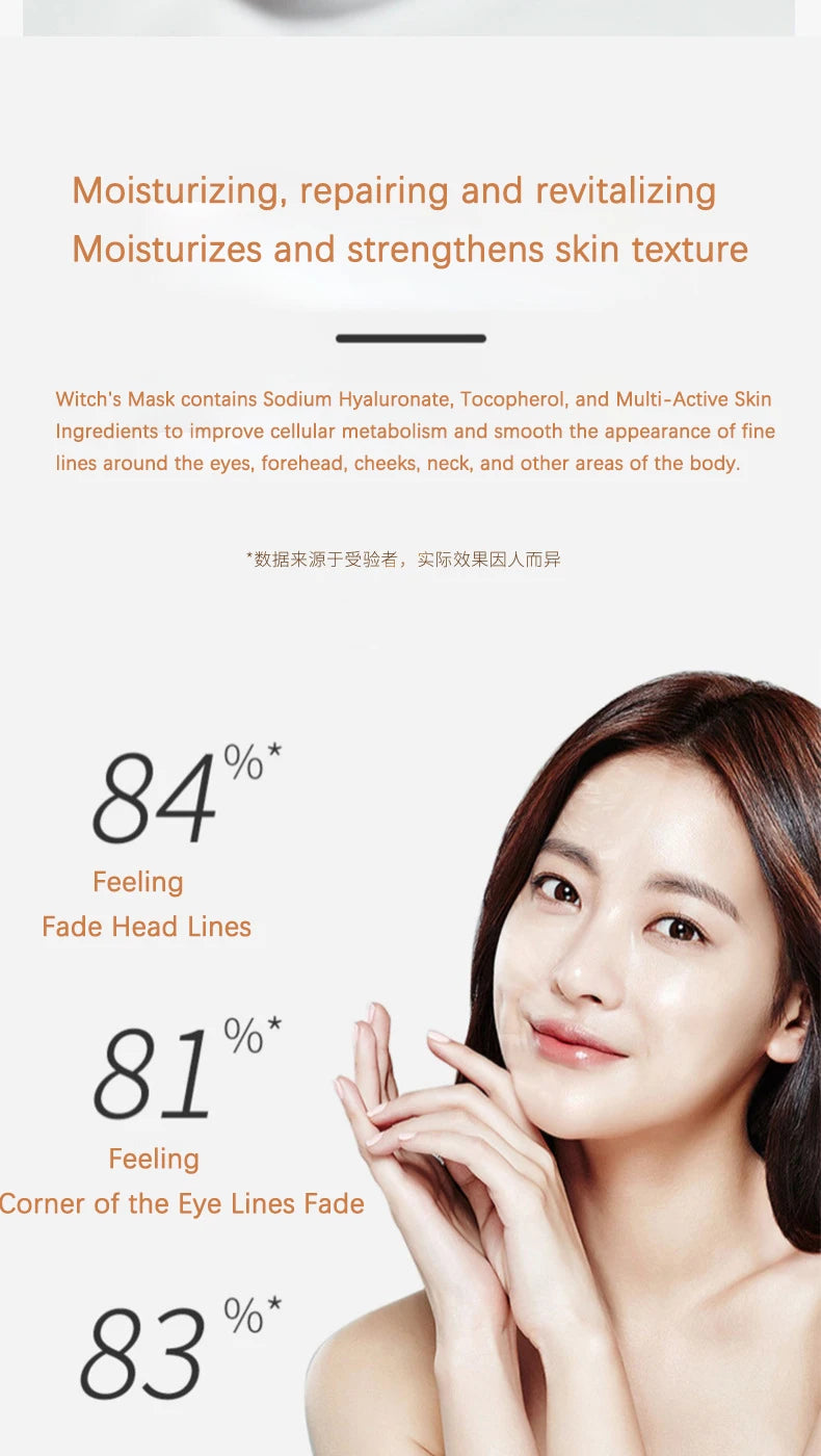 Face Collagen Peptide Hyaluronic Acid Face Mask DIY Hyaluronic acid V Face Lifting Firming Skin Rejuvenation Mask Skin Care