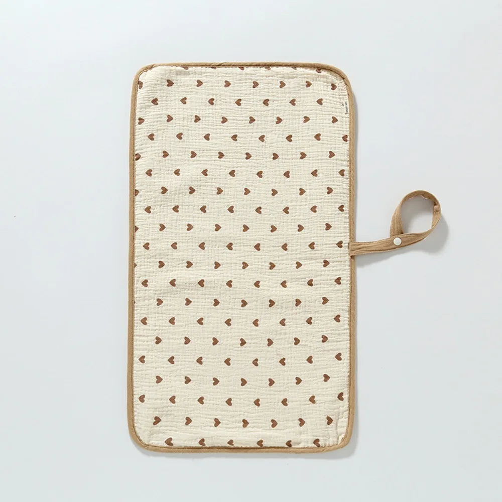 Soft Baby Diaper Changing Pad Strong Absorbent Breathable Infant Diaper Mat Hypoallergenic Diapering Sheet Baby Bed Pad Nursery