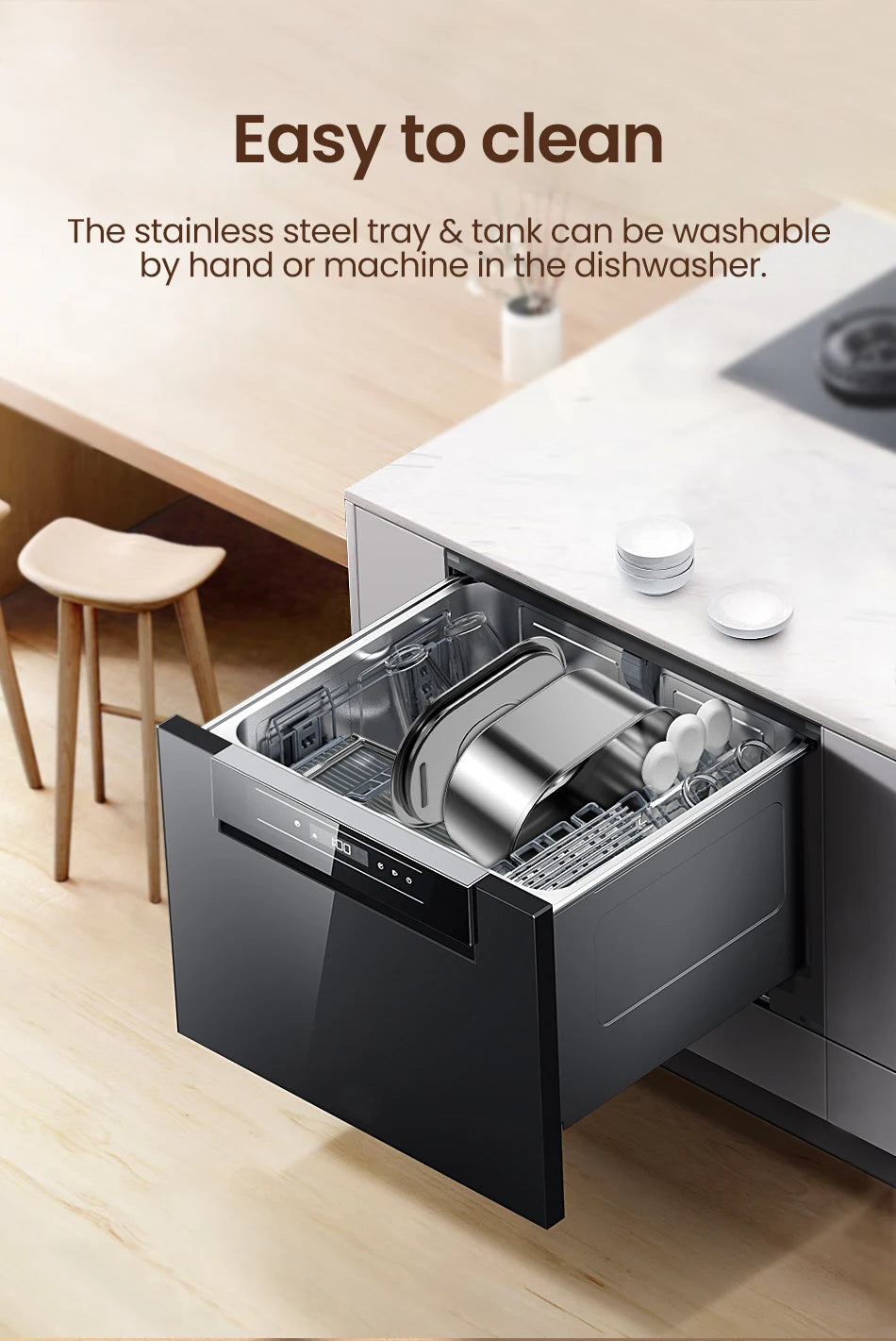 ROJECO Stainless Steel Cat Water Fountain Automatic Pet Water Dispenser Cat Drinking Fountain Auto Drinker For Dogs Accessories