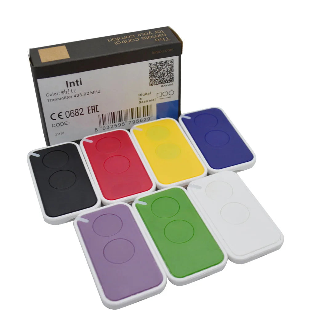 INTI 433MHz wireless  compatible with FLOR FLO2RS FLO4RSRemote control shutter