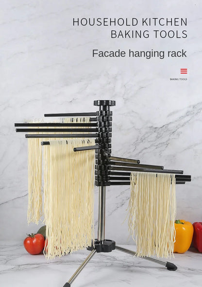 Drying rack manual rotating drying rack wake-up special hanging rack foldable easy to store kitchen tools