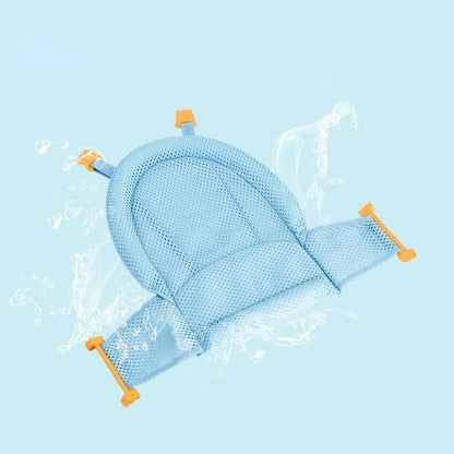 Baby Bath Mat Newborn T-Net Adjustable Newborn Bath Net Bath Protector Bath Accessories Baby Products Foldable Bath And Shower