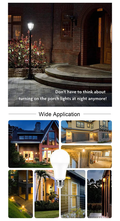 6pcs  Radar Motion Sensor Light Bulb 220V 110V E27 LED Lamp Smart Infrared Bulb 6W 9W 12W 15W 18W 20W Working in Night Darkness