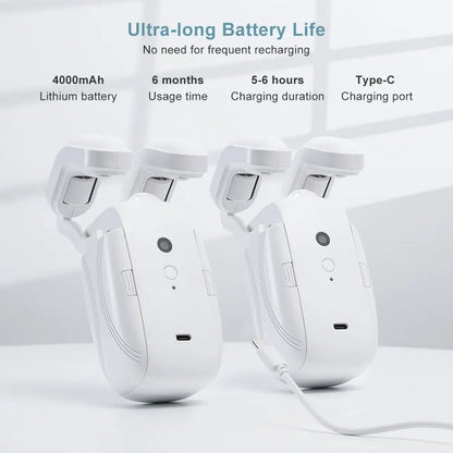 Smart Automatic Curtain Opener-Remote Control With App/Timer/Voice,Upgraded High-Performance Motor(For Roman Rod/T/U Track 3in1)