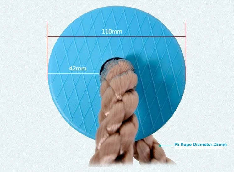 Kids Climbing Ropes Children Swing Disc Climbing Plastic Rope Kids Playground Equipment Outdoor Indoor Swing Fun Fitness Toys