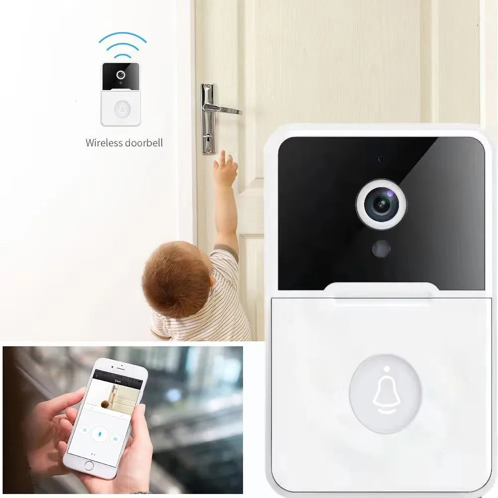 Brasil Wireless WiFi doorbell camera, waterproof video doorbell, intelligent outdoor security doorbell camera, security camera