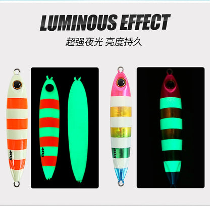 JIGGING PRO 40g 60g Slow Blatt Cast Slim Shore Jigging Lure Long Cast Metal Jig Fishing Bait