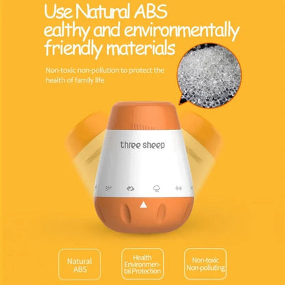 Baby White Noise Machine Smart Music Voice Sensor Infants Bad Sleep Helper Therapy Sound Monitor Generator for Babies Relax Toy