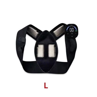 EMS Perfect Posture Belt Corrector Back Massage With Muscle Stimulator For Adult and Kids Improve Lumbar Support Posture