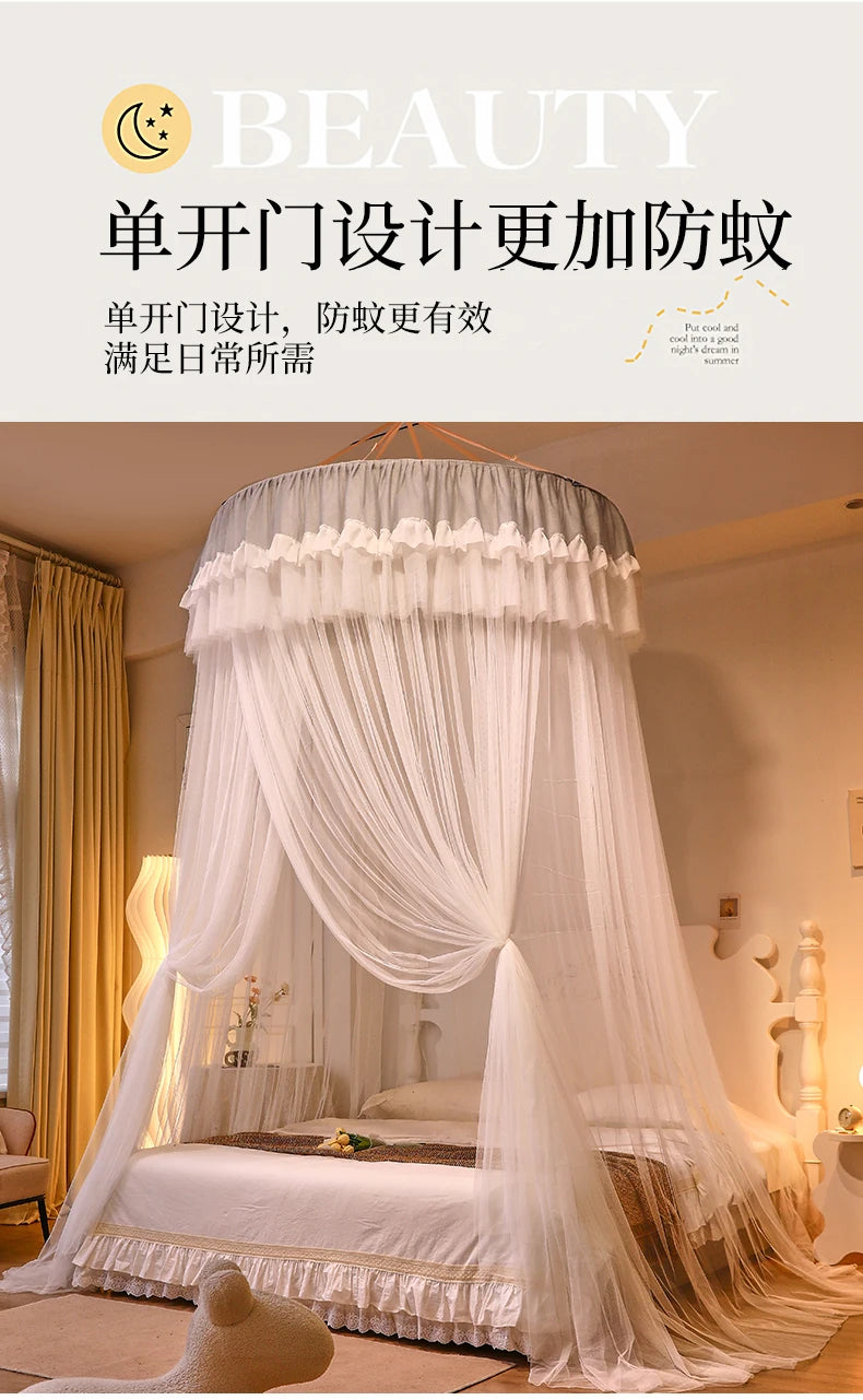 Child Princess bed mosquito net, Dome Bed net Palace Bed Tent Girl bed decoration, child bed and adult bed net
