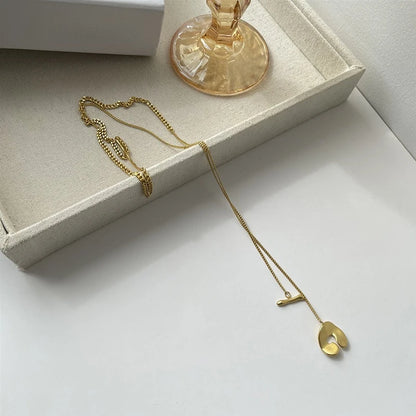 Fashion Jewelry Accessories Two Wearing Method Pendant Chain Necklace For Women Female Popular Style Hot Sale Party Gift