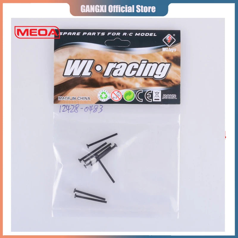 12428 12427 Original Parts 0131-0484 Wltoys 12423 RC Car Spare Part 1040 Remote Control/Receiver/Differential/Rear Drive Shaft