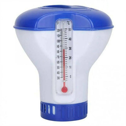 Automatic Drug Dispenser Swimming Pool Accessories Floating Pills Disinfecting Box Floating Chlorine Chemical Dispenser