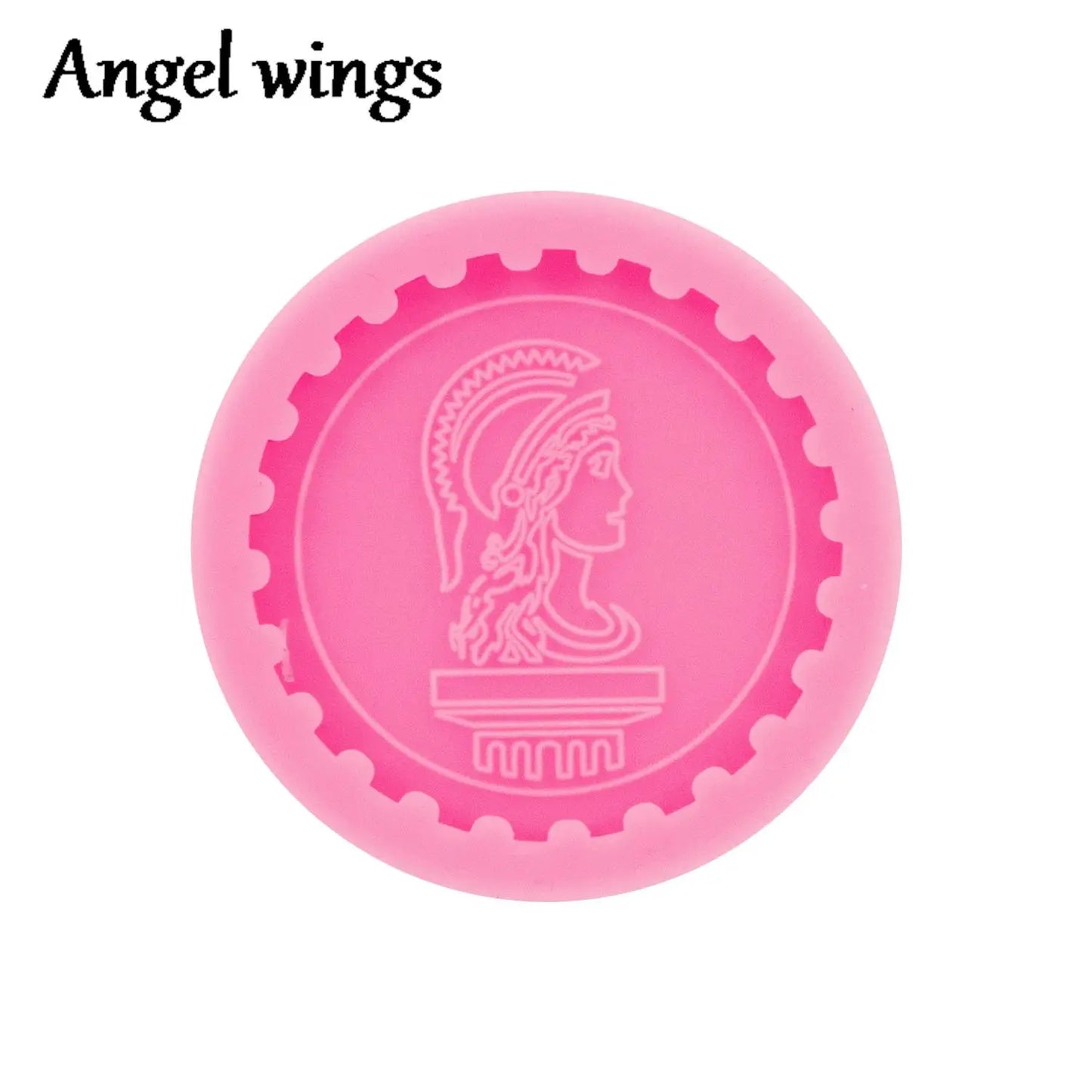 DY1206 African Tribal Symbols Badge Reel Mold Epoxy Resin, Medical,Medical, Physical Therapy, Pharmacy Nursing Chocolate Moulds