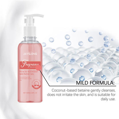 Fragrant Shower Gel Body Wash Perfume Long Lasting Fragrance Deep Cleansing Moisturizing Refresh Smooth Exfoliating Bath Lotion