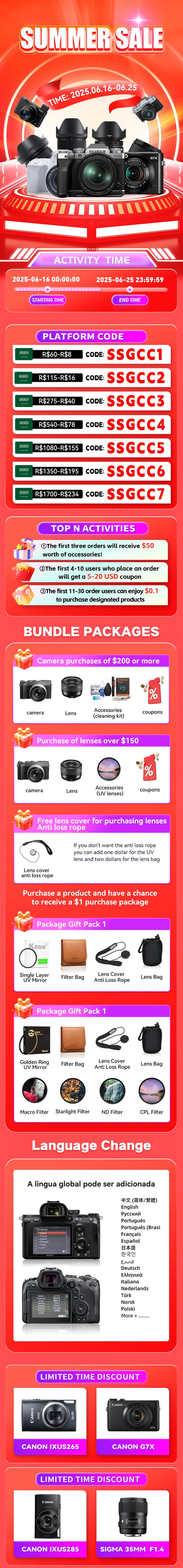 Nikon COOLPIX S6000 S6100 S6200 Portable Small Card Digital Camera 10X Optical Zoom Lens 16.00MP 720P HD Video Cameras（Used）