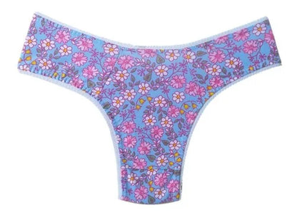 10 Panties Cotton Cotton Thong Basic Lingerie Wholesale