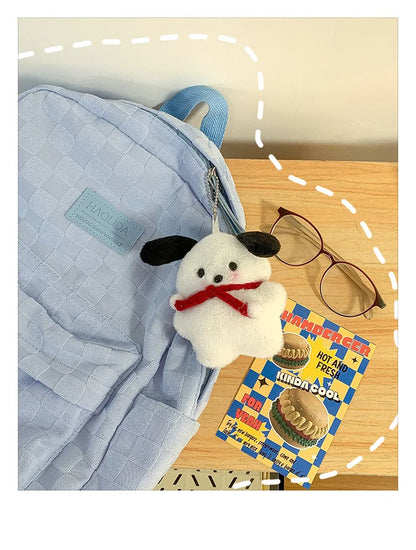 Gift pendant schoolbag, female high school student schoolbag, backpack, college student large-capacity and versatile backpack