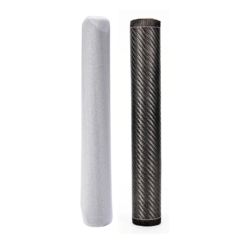 3K 200gsm Carbon Fiber Cloth 50cm/30cm wide Plain Carbon Fabric For Commercial Car Part Sport Equipment