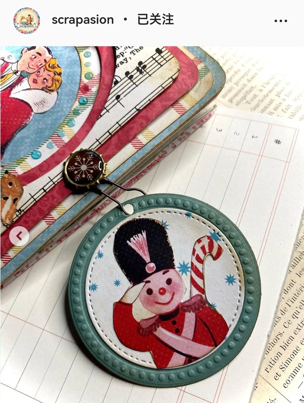 [MET004] 22-26pics Mixed Printing Metal Retro Brads for Scrapbooking Embellishment Decorative Beads Clothes Handmade Crafts