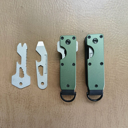 Key Organizer Compact Key Holder Metal Key Chain Minimalist key case key holder for keychain Secures 1-5 Keys